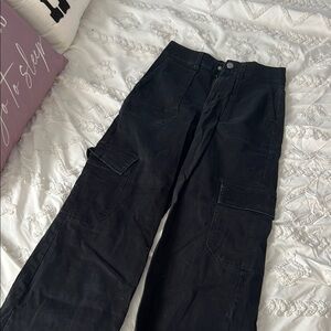 Black Cargo Pants